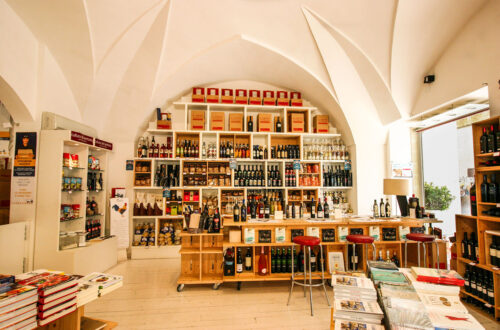 L'interno della libreria